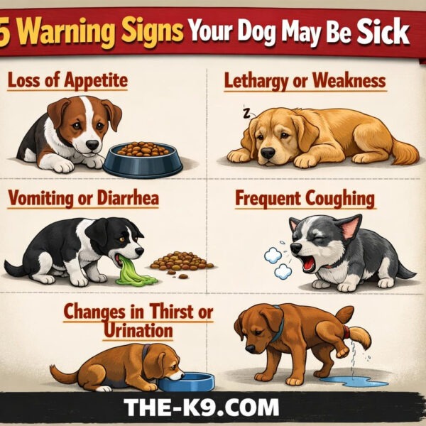 5 Warning Signs Your Dog May Be Sick & What to do