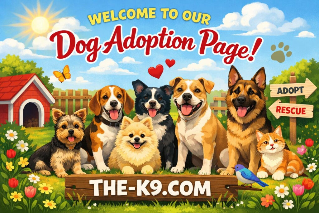 Welcome to Our Dog Adoption Page