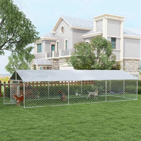 PawHut Large Dog Kennel Outside Review