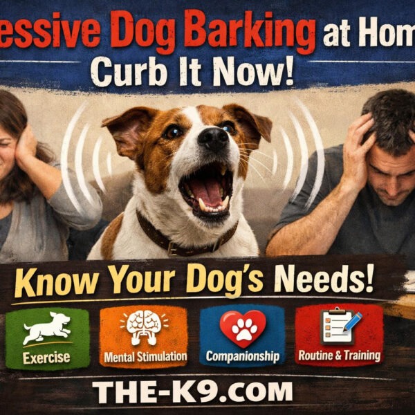 Excessive Dog Barking at Home – Curb It Now!