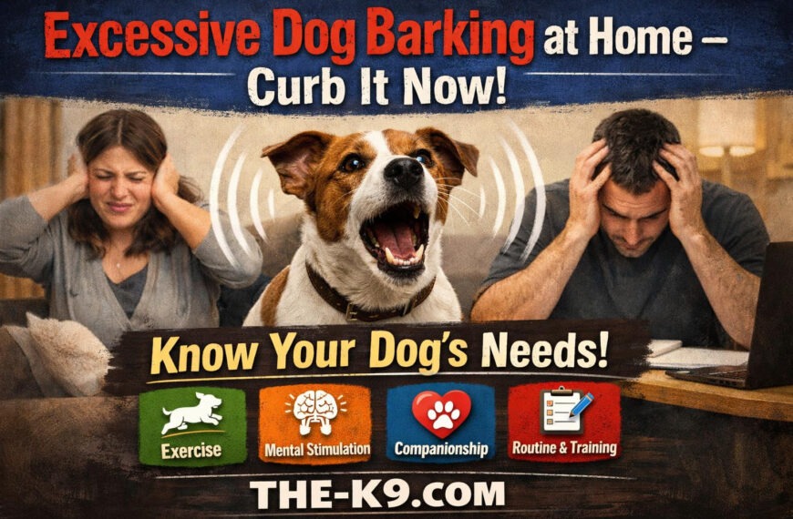 Excessive Dog Barking at Home – Curb It Now!