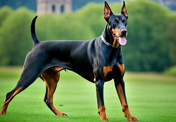 European vs American Dobermans