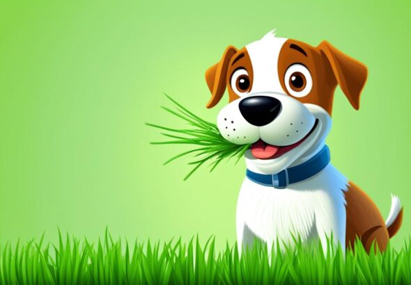 why my dog eats grass