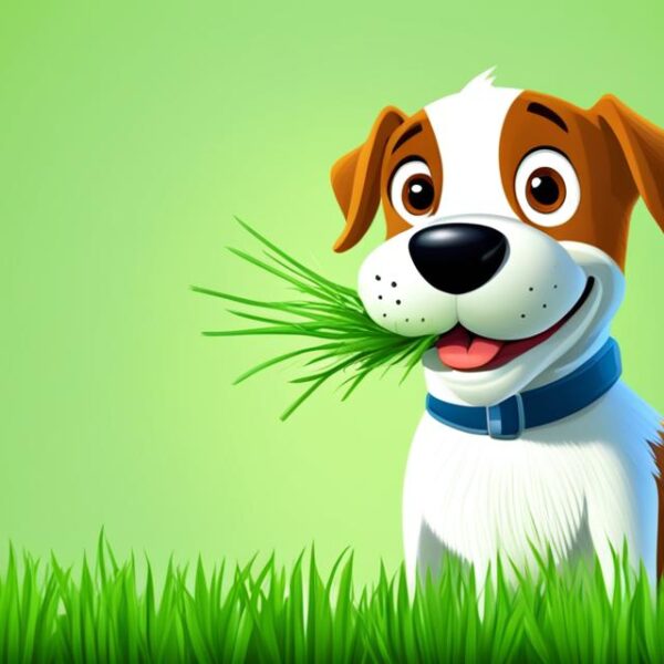 why my dog eats grass