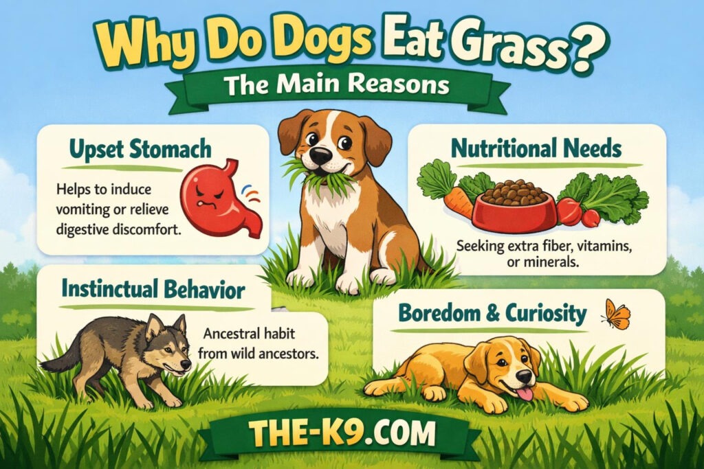 Why Do Dogs Eat Grass? The Main Reasons