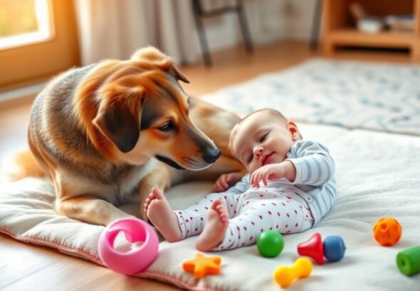 How Dogs Respond to Babies vs Toddlers