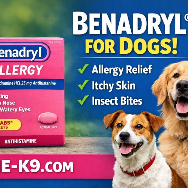 How much Benadryl® can I give to my dog: Safely