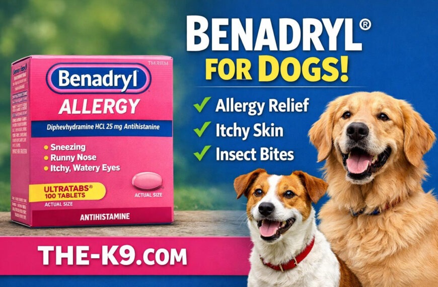 How much Benadryl® can I give to my dog: Safely