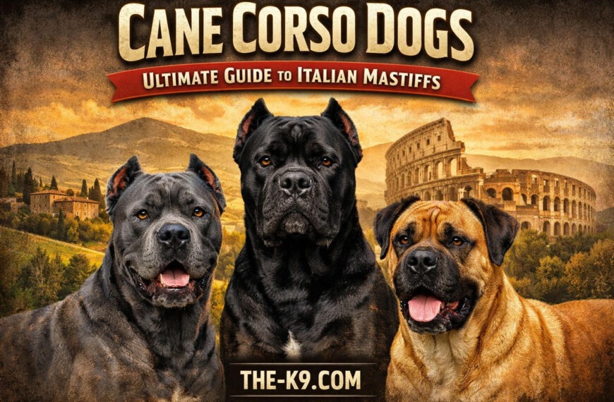 Cane Corso Dogs: Ultimate Guide to Italian Mastiffs