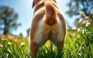 Blocked anal glands in dogs