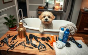 dog grooming at home