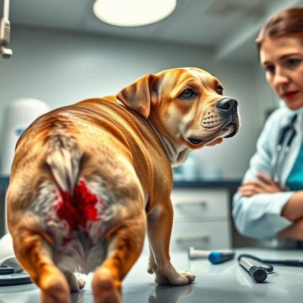 When Dogs Pooping Blood: Signs & Solutions