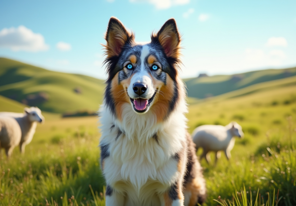 Australian sheep dogs