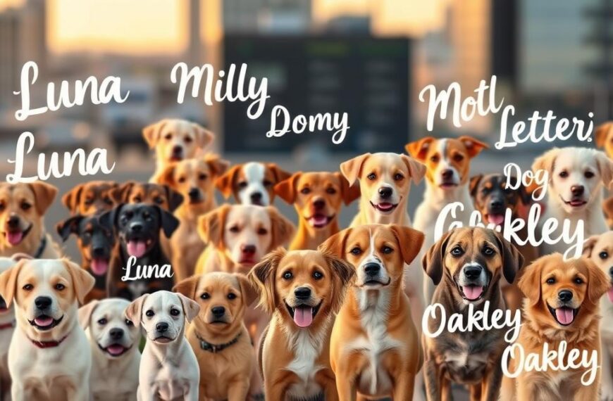 Most Popular Trending Dog Names in America Today