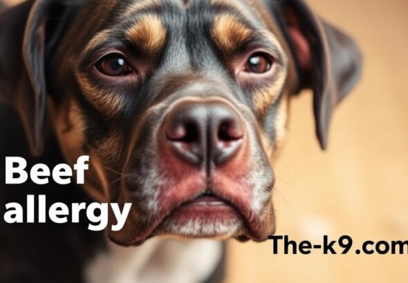 Beef allergy in dogs
