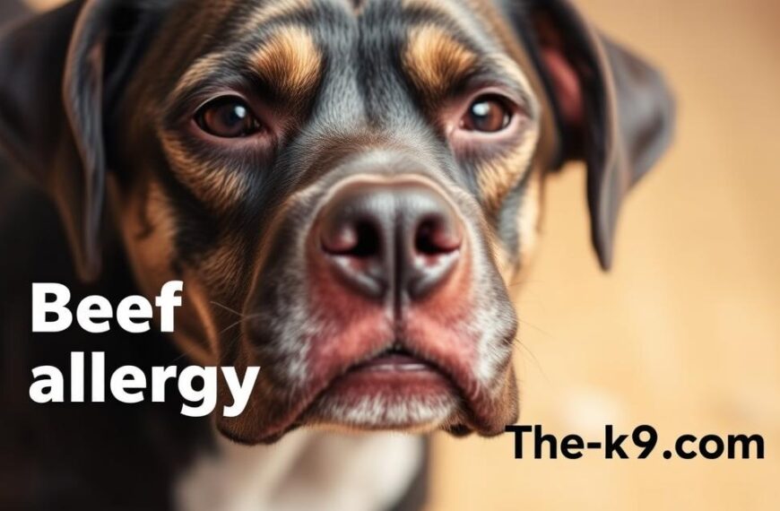 Beef allergy in dogs