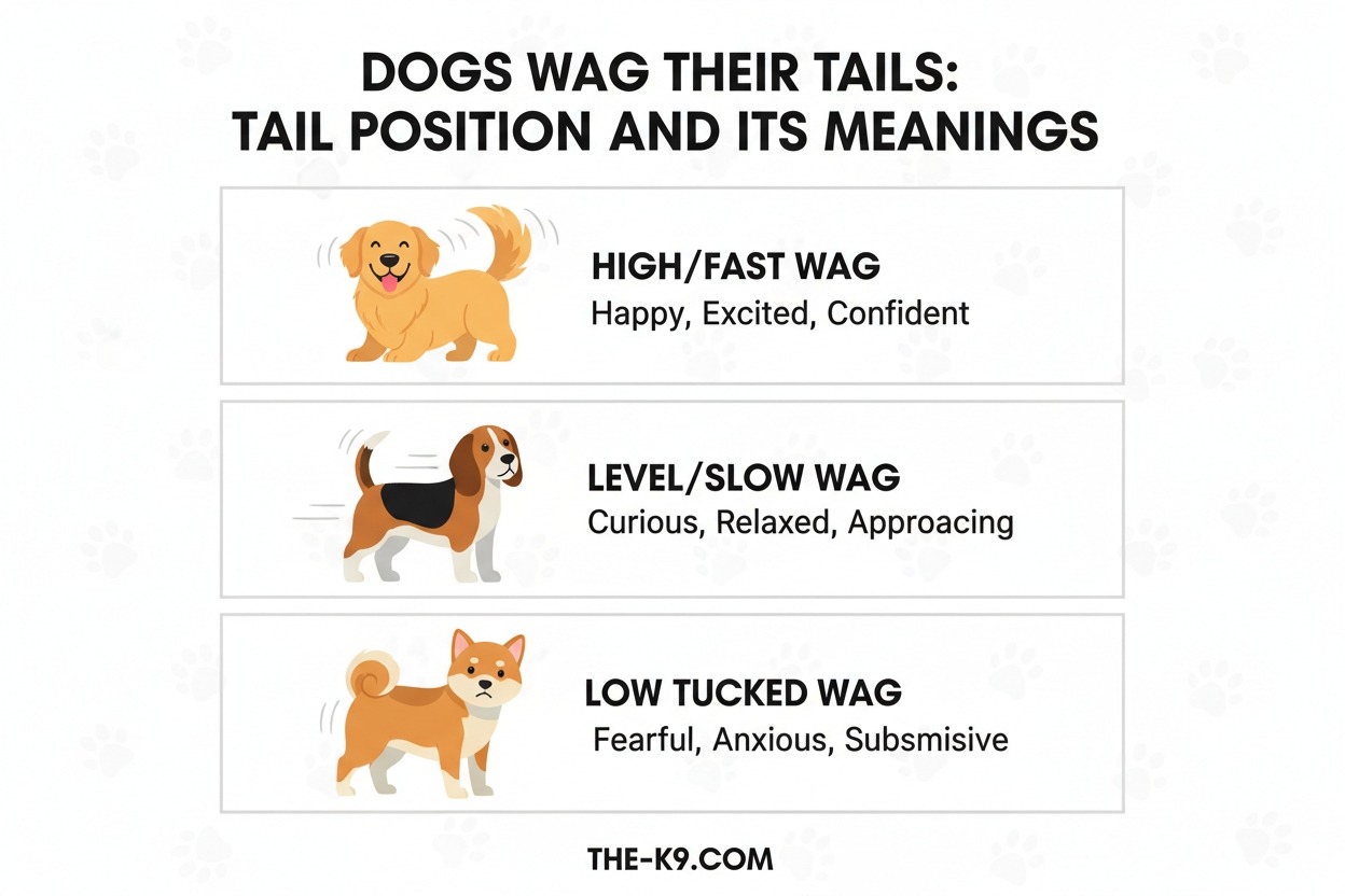 Dogs Wag Their Tails Tail Position and Its Meanings